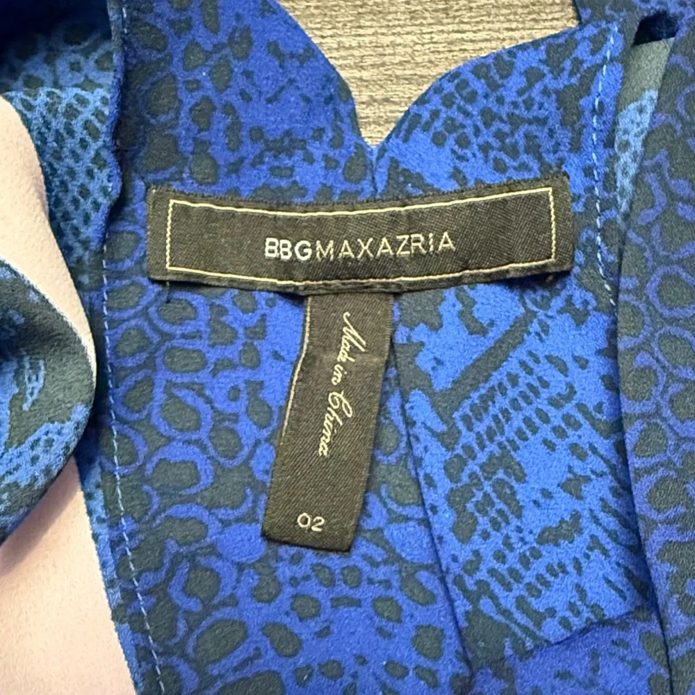 BCBGMaxAzria Kids One Piece in Blue and Orange Floral - Picture 2 of 7